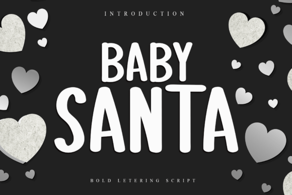 Baby Santa: A Playful Handwritten Font for Creative Designs