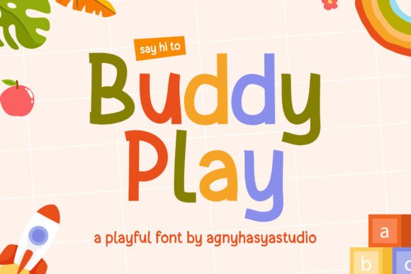 Bringing Joy to Design: Why Buddy Play is the Perfect Playful Display Font