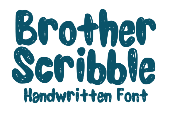 Brother Scribble: The Bold Handwritten Font for Casual Designs
