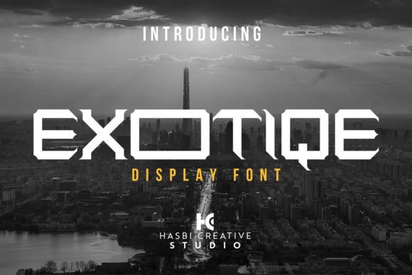Evaluating Exotiqe: A Versatile All-Caps Display Font for Modern Design