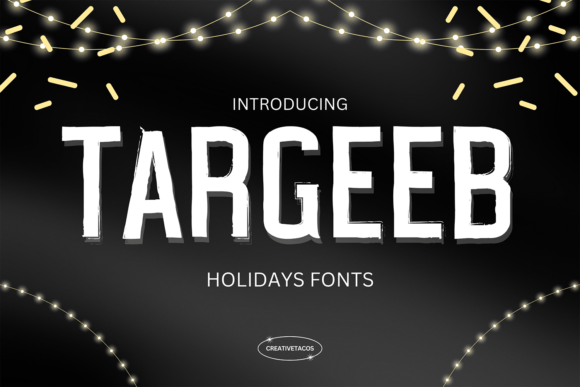 Evaluating Targeeb: A Strategic Choice for Festive and Bold Typography