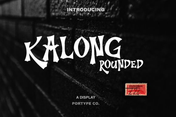Kalong Rounded: A Spooky Font for Halloween Projects