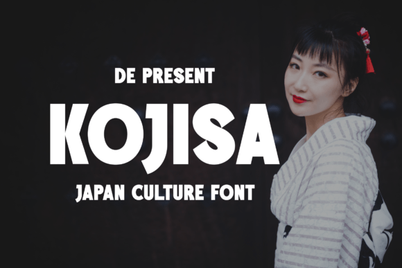 Kojisa: Bold Typography Meets Japanese Culture