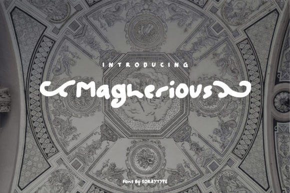 Magherious: A Handmade Marker Font for Authentic Projects