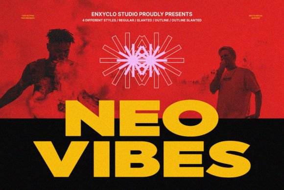 Neovibes: The Bold Display Font That Defines Modern Brand Identity