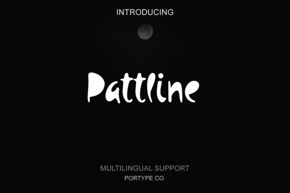 Pattline: A Playful Display Font for Modern Creative Projects