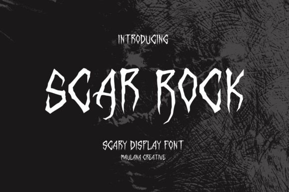 Scar Rock: Evaluating a Versatile Scary Display Font for Modern Design Projects
