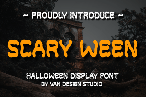 Scary Ween: A Unique Font for Bold Design Projects