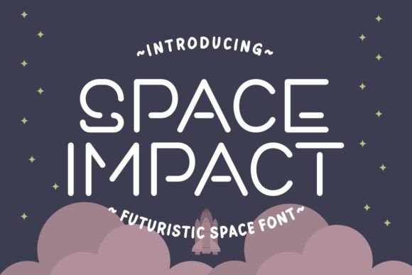 Space Impact: The Futuristic Font for Bold Sci-Fi Designs