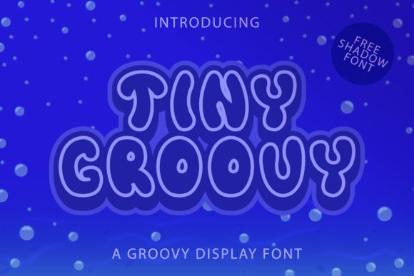 Tiny Groovy: A Retro Display Font for Every Creator