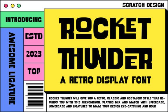 Unlock Retro Boldness: How Rocket Thunder Transforms Your Brand Identity