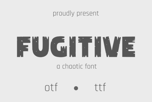 Unlocking the Raw Power of Design: A Deep Dive into the Fugitive Grunge Font