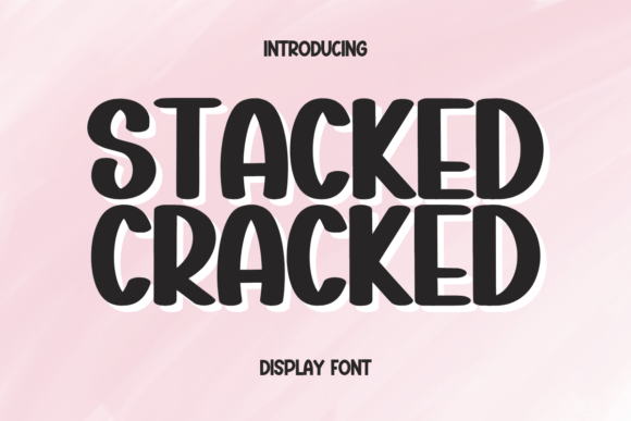 Why Stucked Cracked is the Elegant Display Font Your Next Project Needs